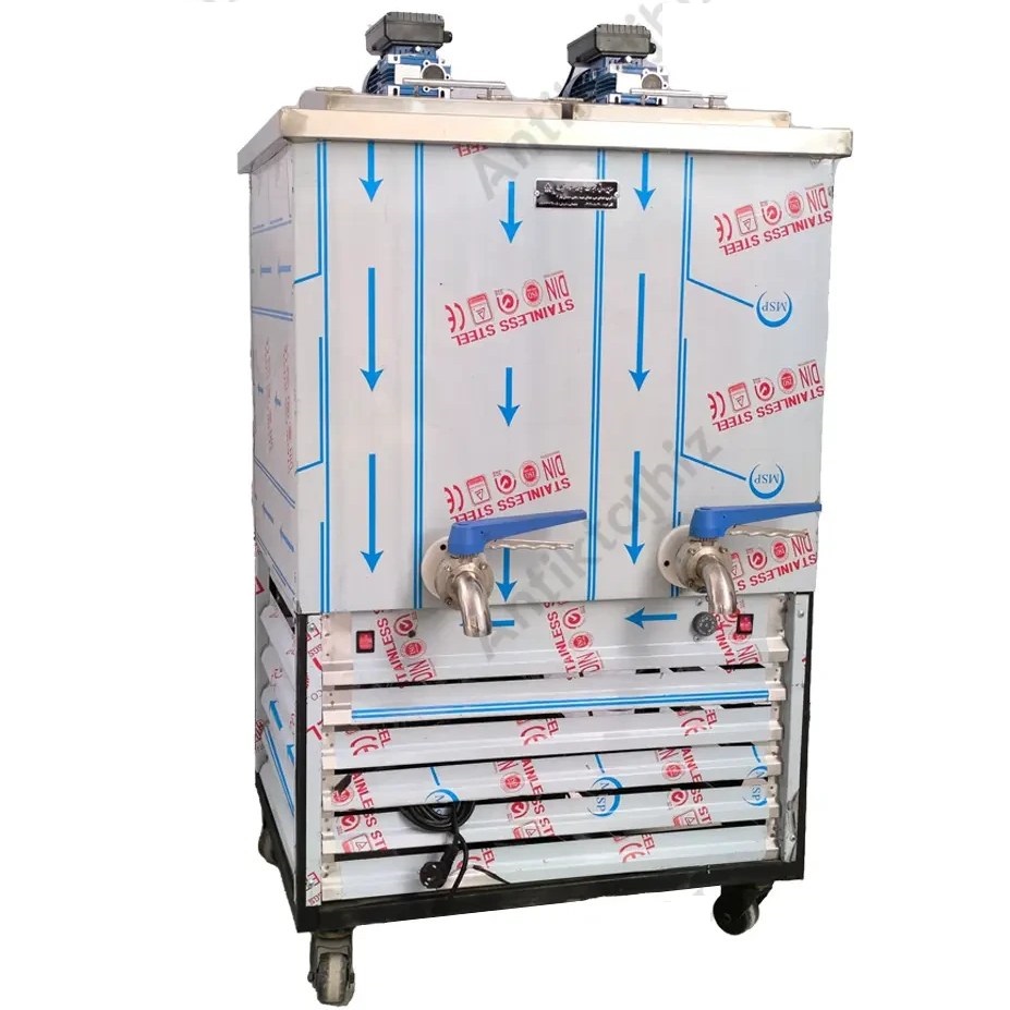 تصویر شیر سرد کن ۲۰۰ لیتری دوقلو صنعتی 