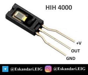 سنسور سنجش رطوبت HIH4000 برد اندیشه